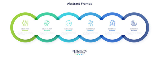 Modern Infographic Vector Banner. Business Illustration