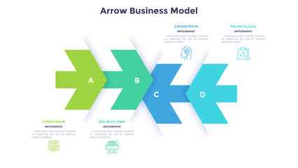 Modern Infographic Vector Banner. Business Illustration