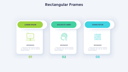 Modern Infographic Vector Banner. Business Illustration