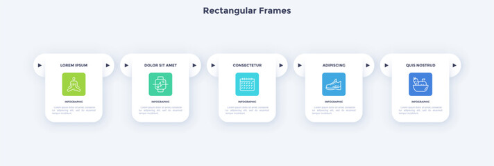 Modern Infographic Vector Banner. Business Illustration
