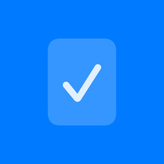 Portrait Rectangle Checkmark Fill Icon