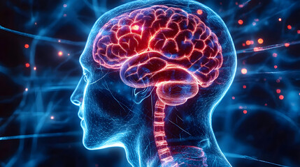 Medical image of neurology consultation