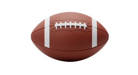Football Icon - A clean design of a football, widely recognized in sports-related themes, useful for marketing campaigns, team promotions, and athletic events.