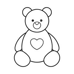 Obraz premium teddy bear cartoon