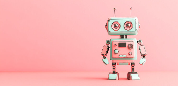 human robot メロロン パステルピンク カラー Pink Robot Images