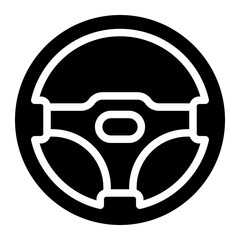 steering wheel icon