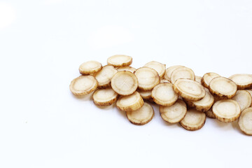 Fresh burdock roots or gobo roots