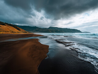 Stormy Coastal Serenity