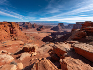 Majestic Desert Canyon Landscape