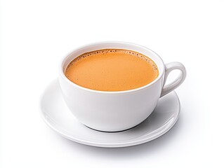 Naklejka premium White cup of coffee