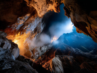 Mystical Cave: A Portal Between Two Worlds