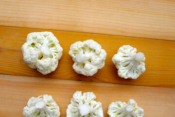 Cauliflowe, vegetable excellent source of fiber