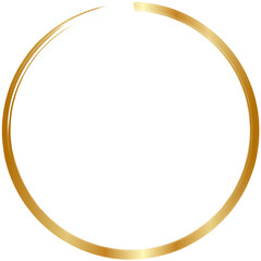 Golden Circle, golden border, golden wedding ornament, luxurious gold circle