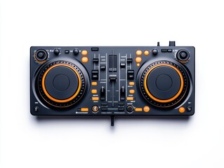 Fototapeta premium DJ controller, top view