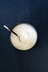 spoon in a jar of sugar, sweet, spice