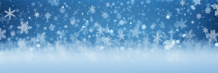 snowflake on a blue background