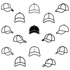 boné de beisebol design