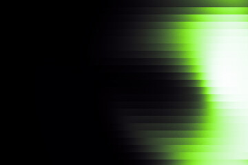 Translucent white, lime, and green gradient on a black background, enhanced by soft visual noise...