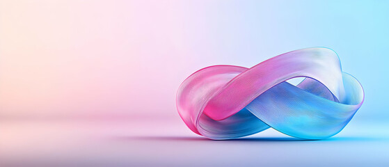 Abstract Geometric Shapes In Pastel Colors