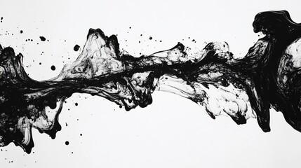 Abstract Ink Flow