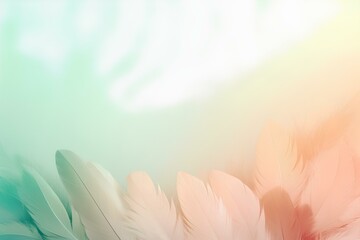 abstract background with pink flowers