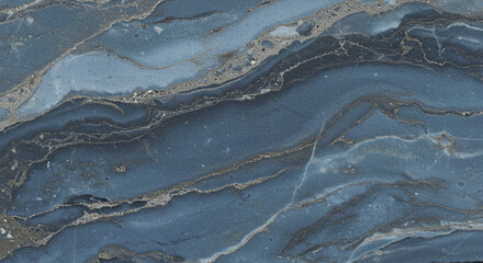 Blue marble stone texture