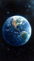 Fototapeta premium Earth in the cosmos