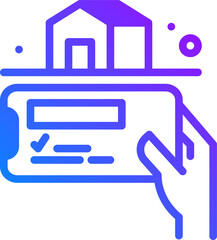 3d architecture (2) illustration on a white background     