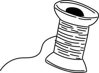 Thread cone vector for industrial or high-volume sewing