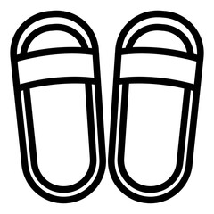 wellness sandals icon