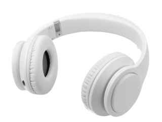white Headphones Isolated on a transparent background png