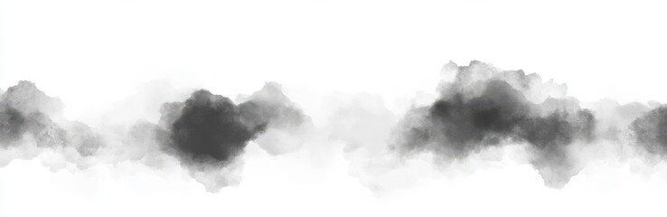 Abstract smoky clouds