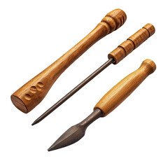 Wooden-handled tools