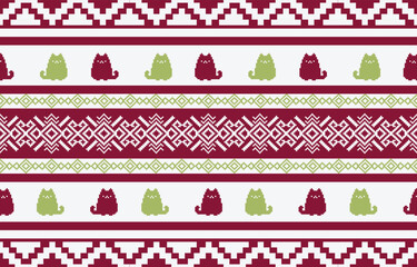 christmas seamless pattern