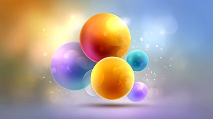 Pastel-toned gradient background featuring flowing peach, lavender, and cyan hues that merge in smooth circular patterns, with a glossy, silky texture throughout