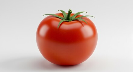 tomato isolated on white