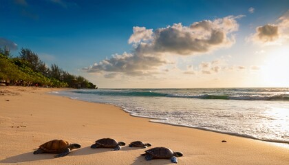 beach for turtle hatching