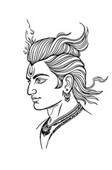 World War II Tank Battle Illustration – Black and White Line Art with Explosions and Fighter Planes