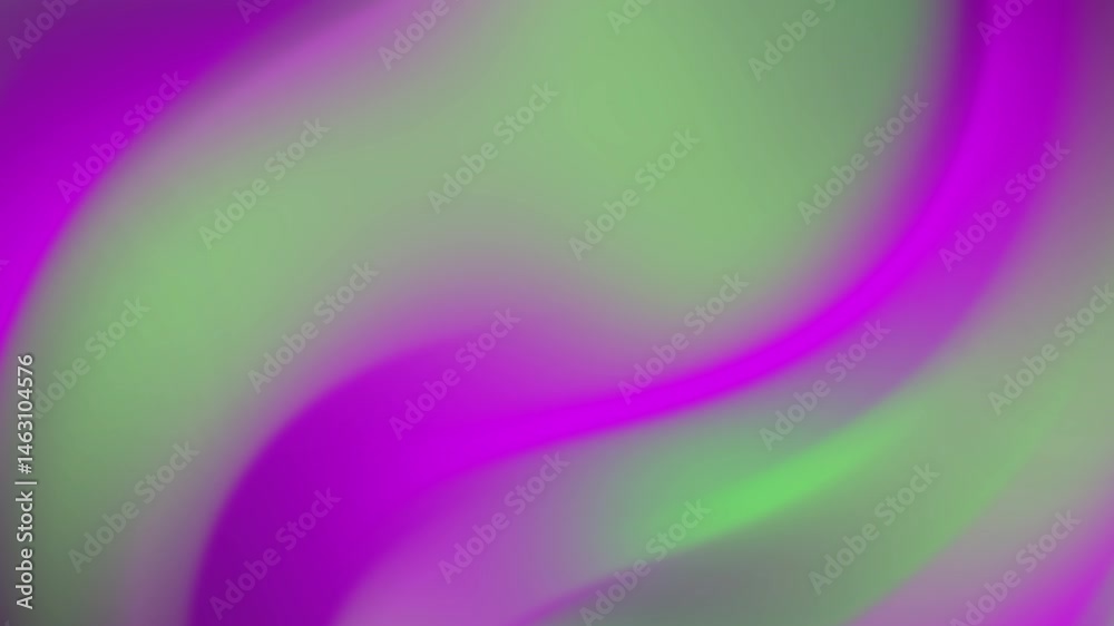 Aufkleber Abstract Gradient Motion Background with Wavy Shapes and Smooth Color Transitions