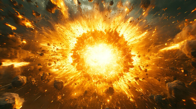 Explosive celestial event