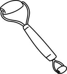 Line art cosmetic product vector | Cosmetic Product 004 | minimal skincare and makeup bottle packaging illustration