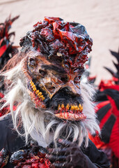 devil mask at portobello devil and congo festival colon