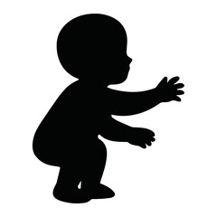 baby silhouette