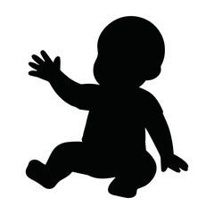 baby silhouette