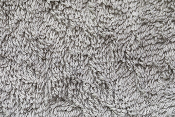 Texture of grey rug as background, closeup