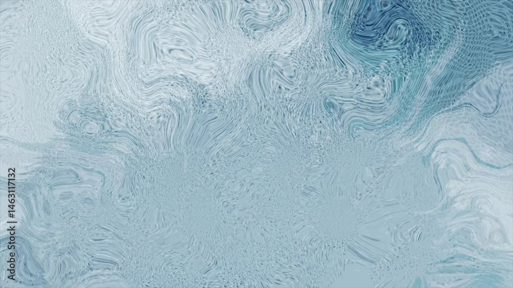 Poster Blue abstract grunge blot and splash grainy texture background. Seamless looping retro minimal motion design. Video animation Ultra HD 4K 3840x2160