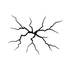 Fototapeta premium cracked ground or wall effect