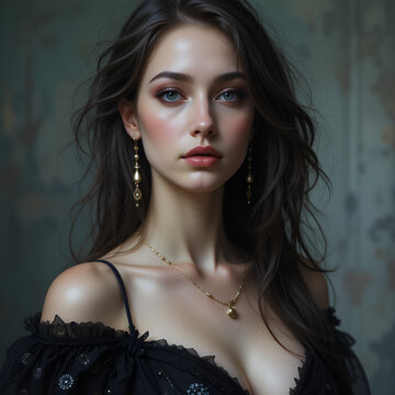 Donna brutta invidia la bellezza
