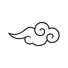 decorative oriental cloud