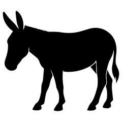 donkey silhouette